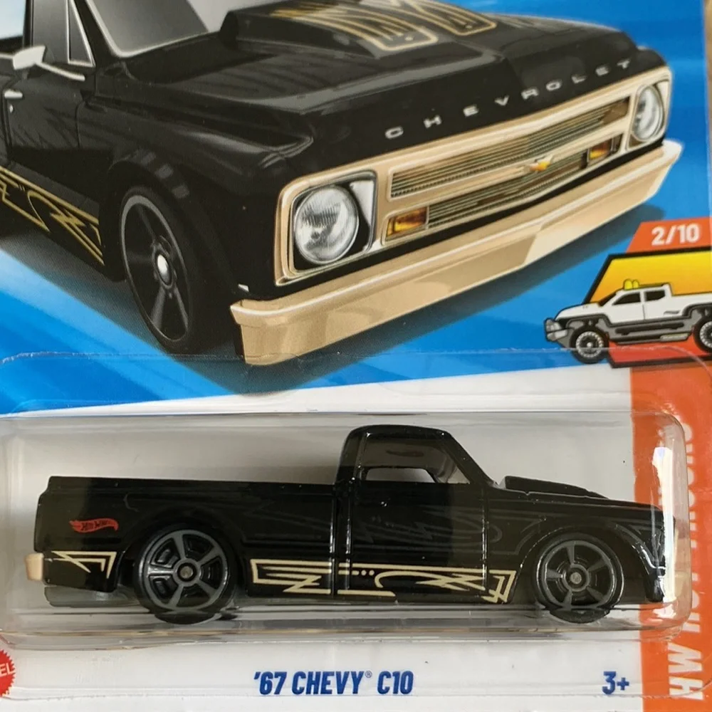 1967 Chevy C10 Pick Up Hot Truck Hot Wheels Chevrolet Hotwheels Low Rider 🆕2025